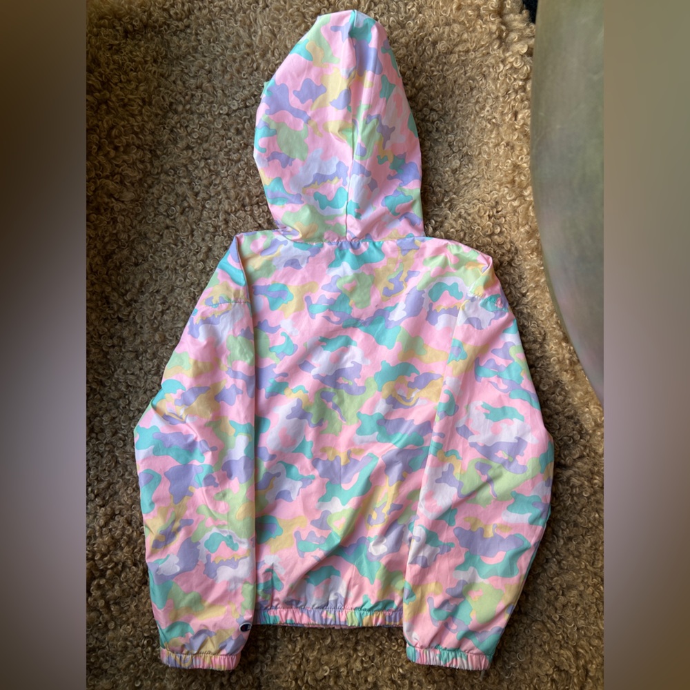Champion: Kids Pastel Camo Windbreaker - Picture 3 of 11